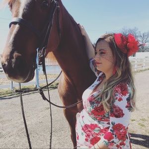 Floral Maternity Dress - Pinkblush